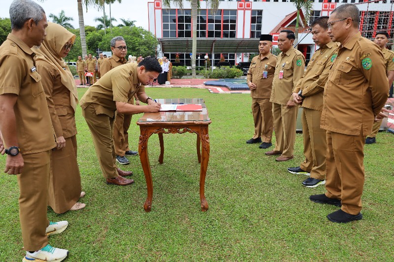 Apel pagi lingkungan Setdakab Kukar